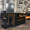 Metal Txatarra Hidraulikoa Aluminiozko Altzairuzko Baling Compactor